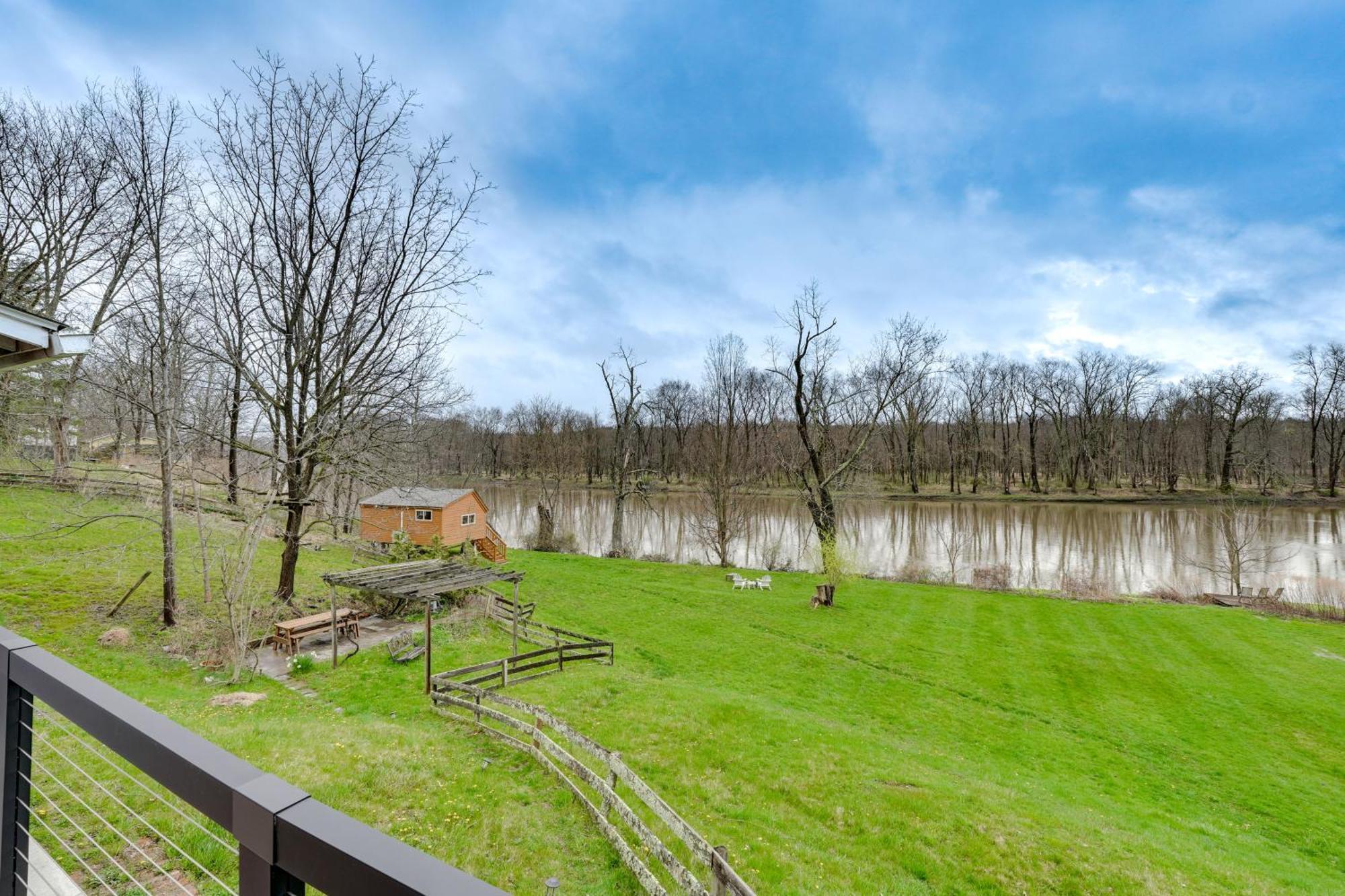 ניו פאלץ Cozy Upstate Studio With Walkill River Views! מראה חיצוני תמונה